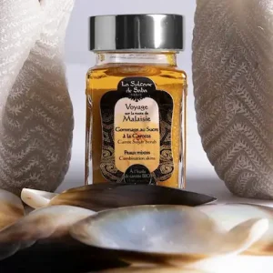 La Sultane de Saba Jasmine and Tropical Flowers Carrot Sugar Scrub 100 ML Malaisie