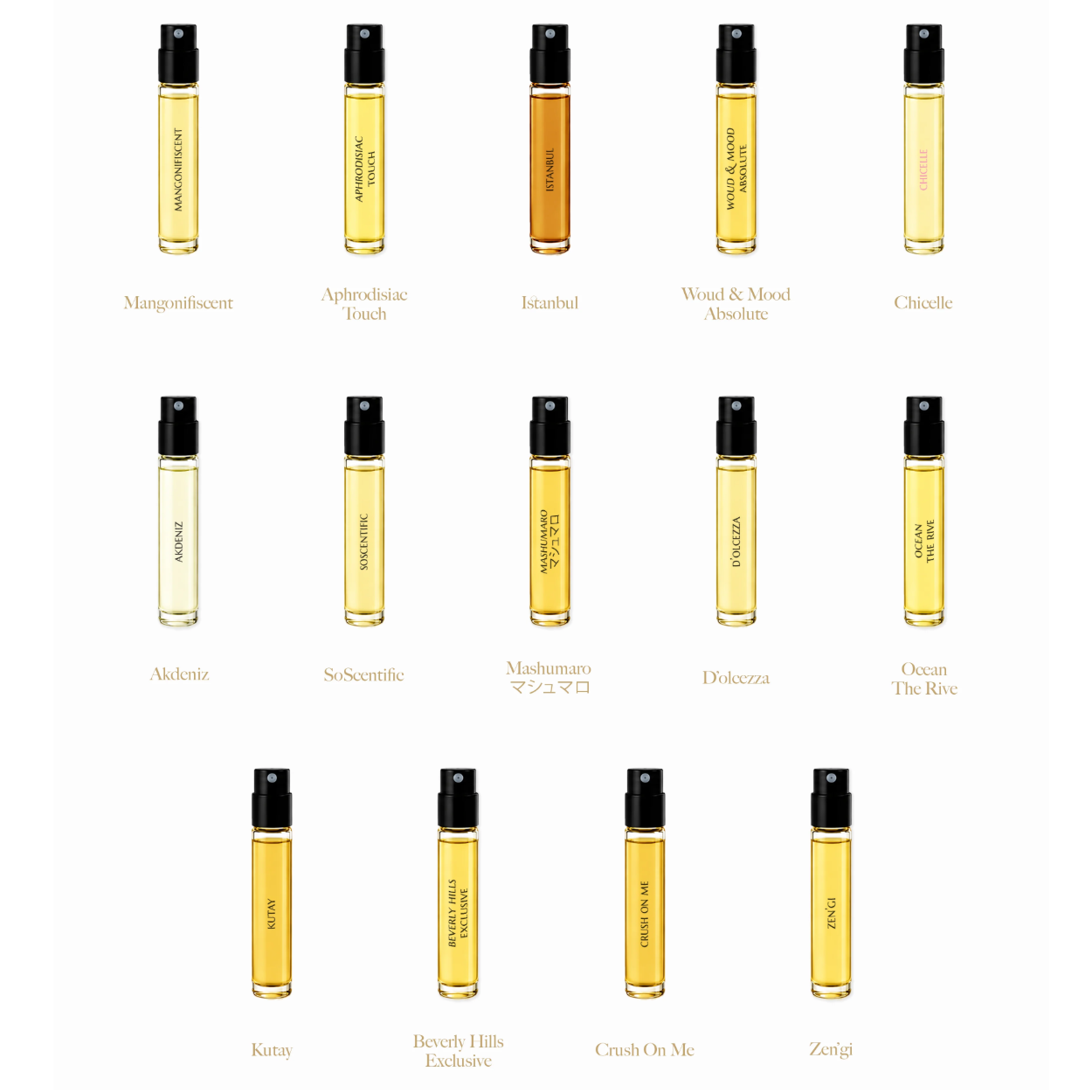 Unique’e Luxury Discovery Set 14 x 2 ML